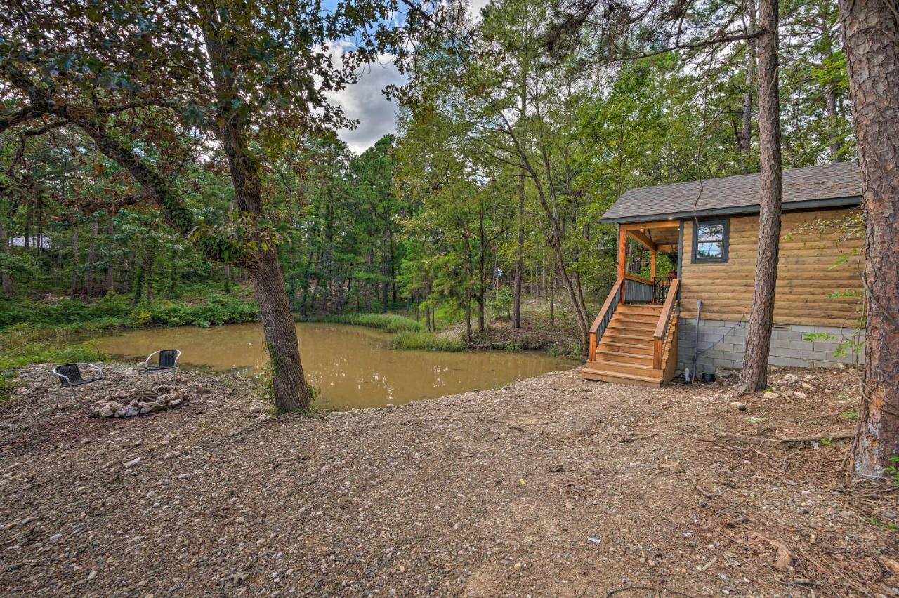 Romantic Broken Bow Cabin With Jacuzzi And Fire Pit! ภายนอก รูปภาพ