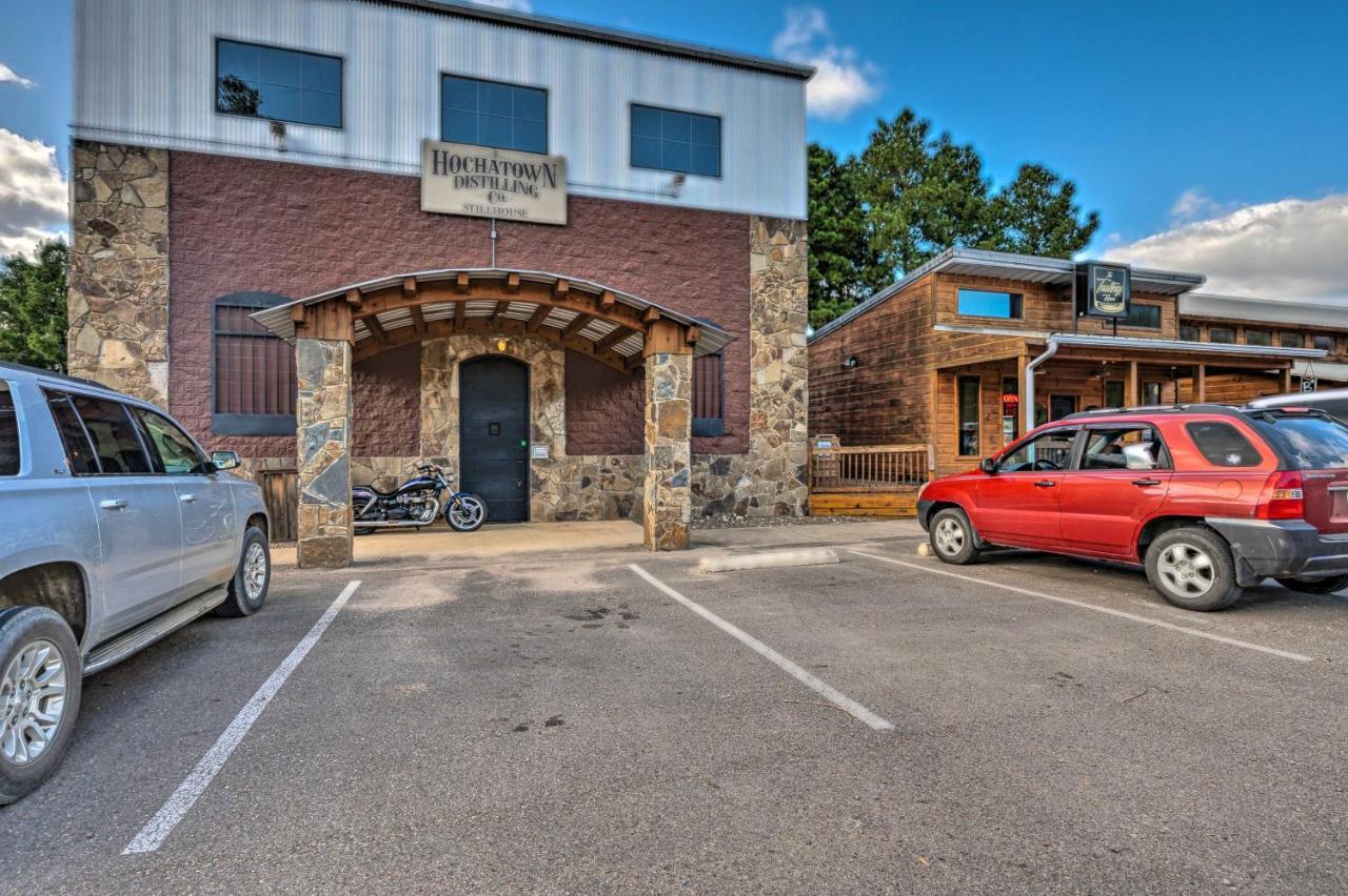 Romantic Broken Bow Cabin With Jacuzzi And Fire Pit! ภายนอก รูปภาพ